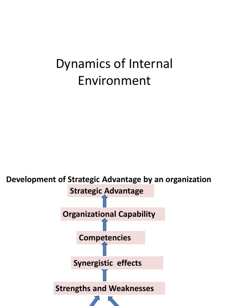 Dynamics of Internal Environment Analysis | PDF | Competence (Human ...