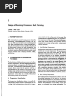 Design of Forming Processes Bulk Forming PDF