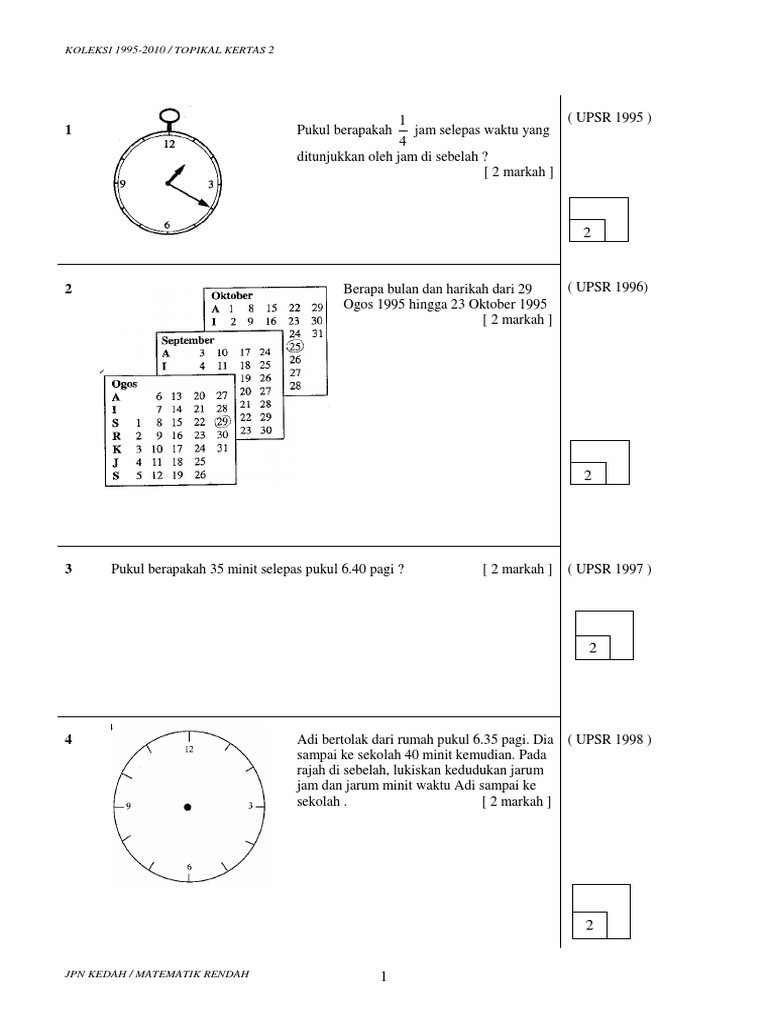 6 M3k2 Masa Dan Waktu Pdf