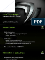 sc11 Cuda C Basics PDF