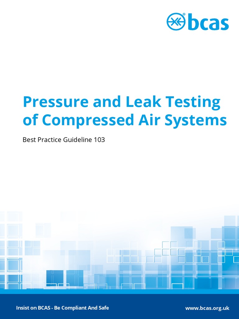 Best Practices for Air System Testing | PDF | Leak | Pipe (Fluid ...