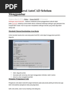 Singkatan dan Perintah AutoCAD | PDF