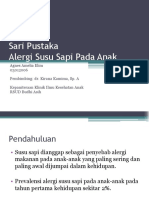 Sari Pustaka Alergi Susu Sapi