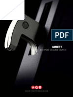 Ariete Ariete: Serrature Multipunto Per Imposte Multipoint Locks For Shutters