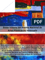 César García Urbano: Breve Historia Del Premio Nacional de Artes Plásticas de Venezuela