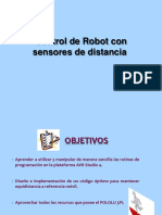 Control Robot Sensores Distancia