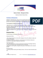 Business Studies Management Notes PDF