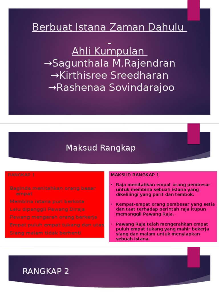 Berbuat Istana Zaman Dahulu Pdf