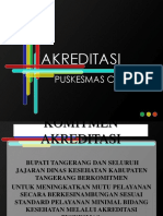 Bahan Presentasi Akreditasi PKM Cisauk