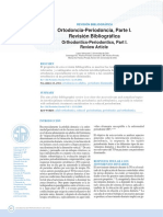 Ortodoncia-Periodoncia, Revision Bibliografica
