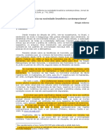 Adorno - Crime, Violência, Sociedade Brasileira Contemporânea, 2002