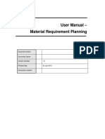 MRP User Manual