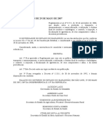 Decreto Nº 23.118 de 29 de Maio de 2007