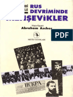 Abraham Ascher - Rus Devriminde Menşevikler PDF