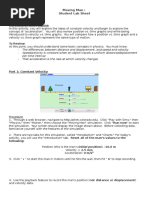 Moving Man Worksheet