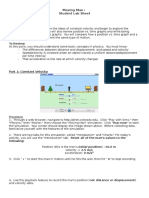 Moving Man Worksheet