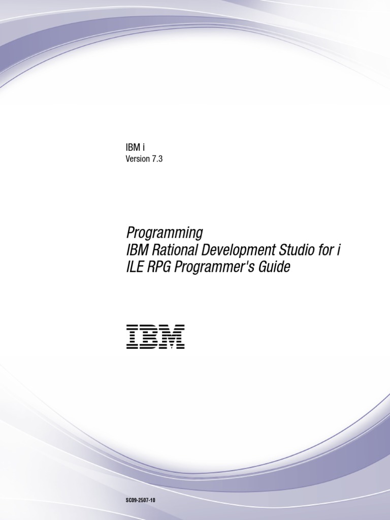 Manual de rpgILE PDF | PDF | Ibm Rpg | Java (Programming Language)