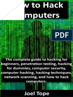 How To Hack Computers - How To H - Joel Tope PDF