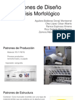 Patrones de Diseño Análisis Morfológico