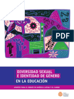 Diversidad Sexual E Identidad de Genero en La Educacion PDF