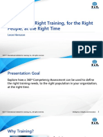 Right Training For The Right People