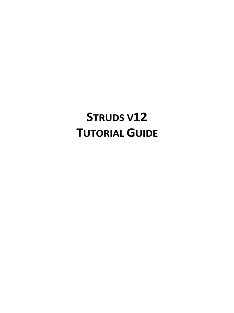 Tutorial Guide for Creating a Five Story Building Model in Struds v12 ...