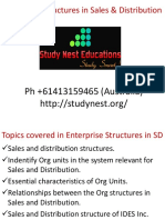 2 Enterprise Structure in SD