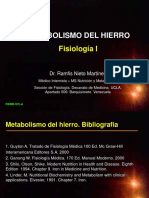 Metabolismo Hierro PDF