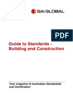 Guide To Standards - Building and Construction