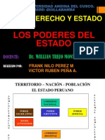 Diapositiva de Los Poderes Del Estado Peruano Ok