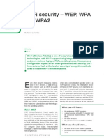 Wi-Fi security – WEP, WPA and WPA2