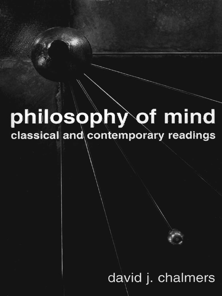 Philosophy Mind Book Chalmers PDF | PDF | Mind | Qualia
