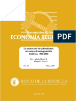 La Antropometria Colombiana Historia PDF