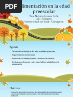 Alimentación en La Edad Preescolar
