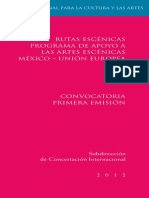 RutasEscenicas2012 Convocatoria PDF