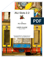 AllJ Slots 2.2 User Guide DIY Homemade Slot Machine