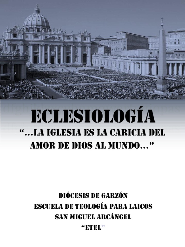 ECLESIOLOGIA | PDF | Cristo (título) | Iglesia Católica