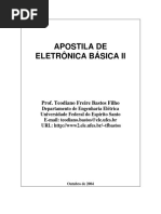 Apostila Eletronica Basica II UFES PDF