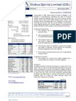 Globus Spirits Limited IPO Note - SPA - Subscribe