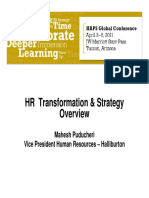 HR Transformation Strategy Overview