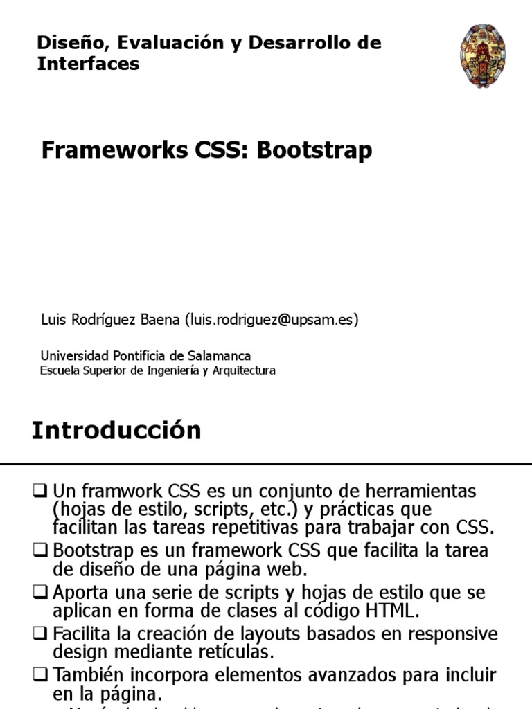 Introducción a Bootstrap CSS y su Uso | PDF | Bootstrap (marco frontal ...