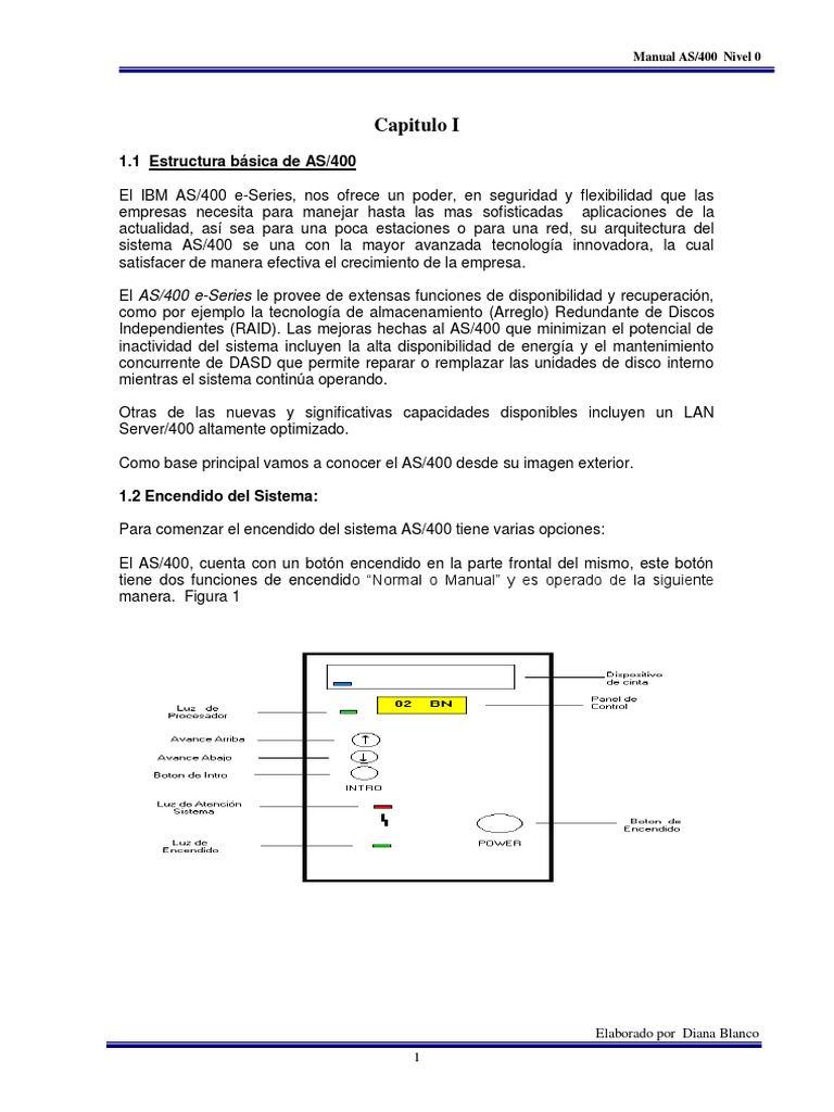 Manual As 400 PDF | PDF | Interfaz de línea de comando | Archivo de ...