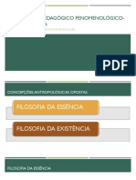 Pensamento Pedagógico Fenomenológico-Existencialista PDF