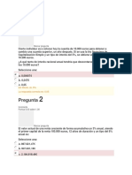 Finanzas preguntas interés capitalización rentas