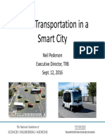 Smart Transportation in A Smart City - Neil Pedersen