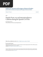 Josep Puigsech Farràs' 2012 article, 'Popular Front, war and internationalism in Catalonia during the Spanish Civil War'.