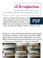 Libro móvil pictogramas oraciones sujeto+verbo+complemento