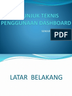 Petunjuk Teknis Penggunaan Dashboard 11 Juli'14