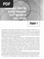 Bacchi's WPR Approach to Policy Analysis | PDF | Argument | Rationality
