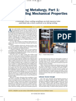 Welding Metallurgy, Part 1: Understanding Mechanical Properties
